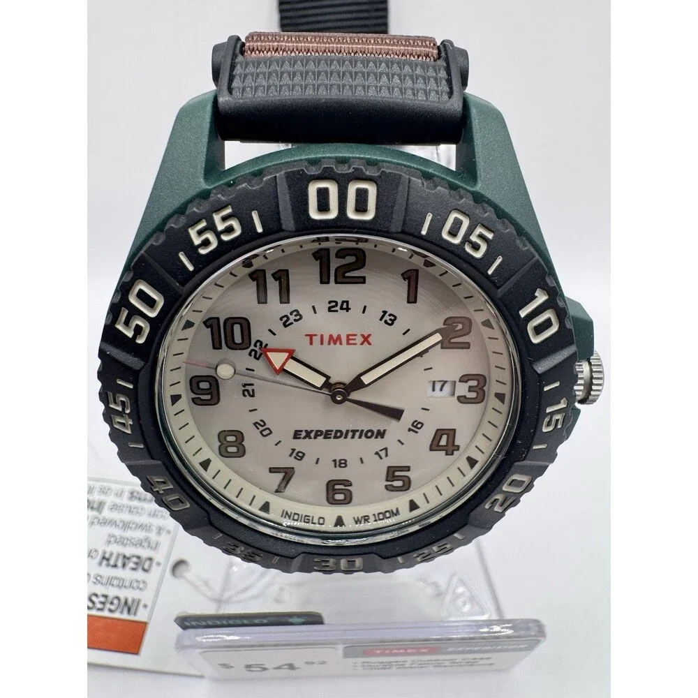 Mens Timex Expedition Acadia Rugged Outdoor Indiglo Watch TW4B26500 WF New